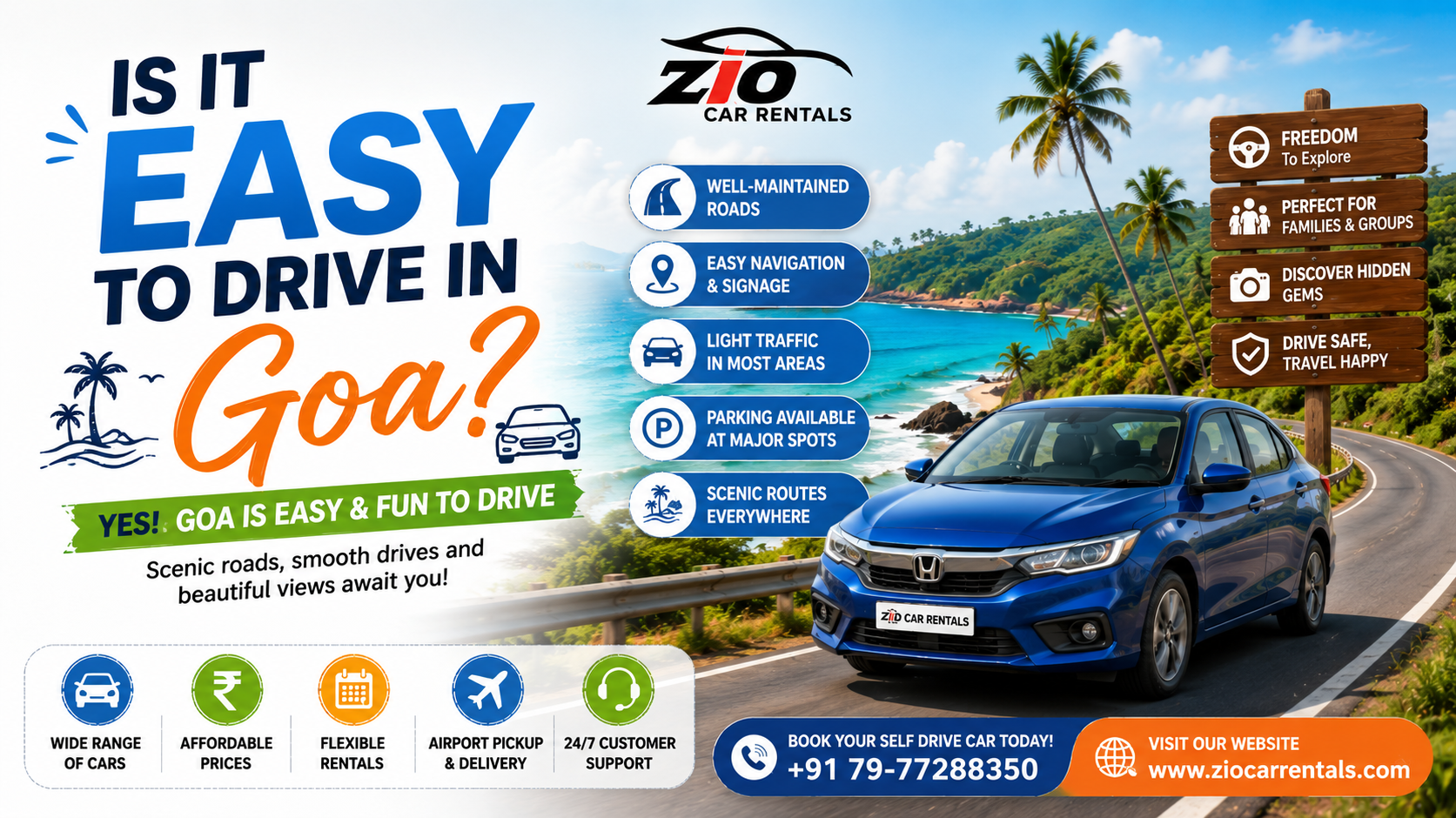 Is it easy to drive in Goa?
